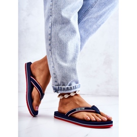 Chanclas Clásicas Mujer Big Star JJ274A376 Azul Marino 1