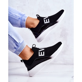 Vinceza Zapatillas Deportivas Mujer, Sin Cordones Negro Lorane 6