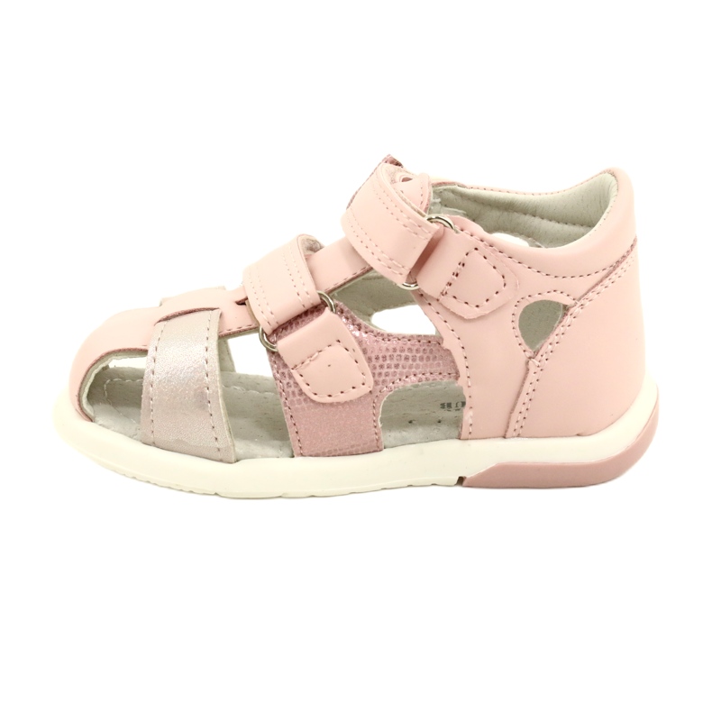 Sandalias niña American Club lazo XD63/22 rosa 1