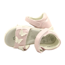 Sandalias Niña Mariposas American Club XD58/22 Rosa rosado 4
