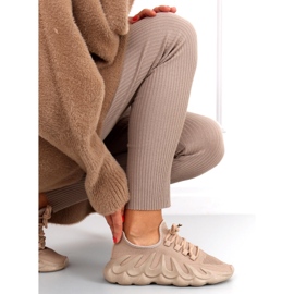 Deportiva calcetín Band Khaki beige 5