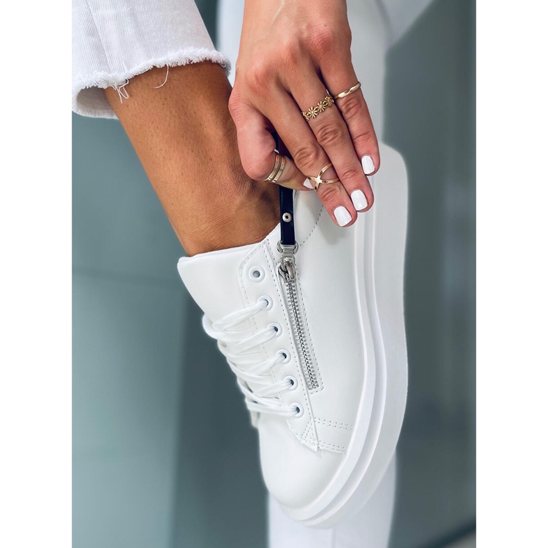 Zapatillas de mujer Lerato BLANCO / NEGRO 1