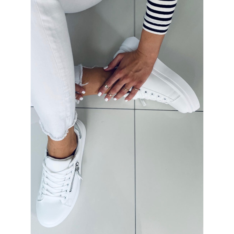 Zapatillas mujer Lerato BLANCO/PLATA 1 Zapatillas mujer Lerato BLANCO/PLATA 1