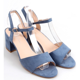 Sandalias tacón Jolina Azul 1