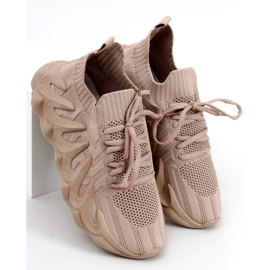 Calcetines calcetines Ineng caqui beige 2