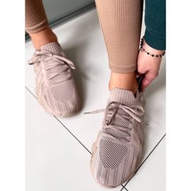 Calcetines calcetines Ineng caqui beige 5