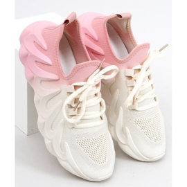 Calcetines Ombre Caloy BEIGE / ROSA rosado 2 Calcetines Ombre Caloy BEIGE / ROSA rosado 2