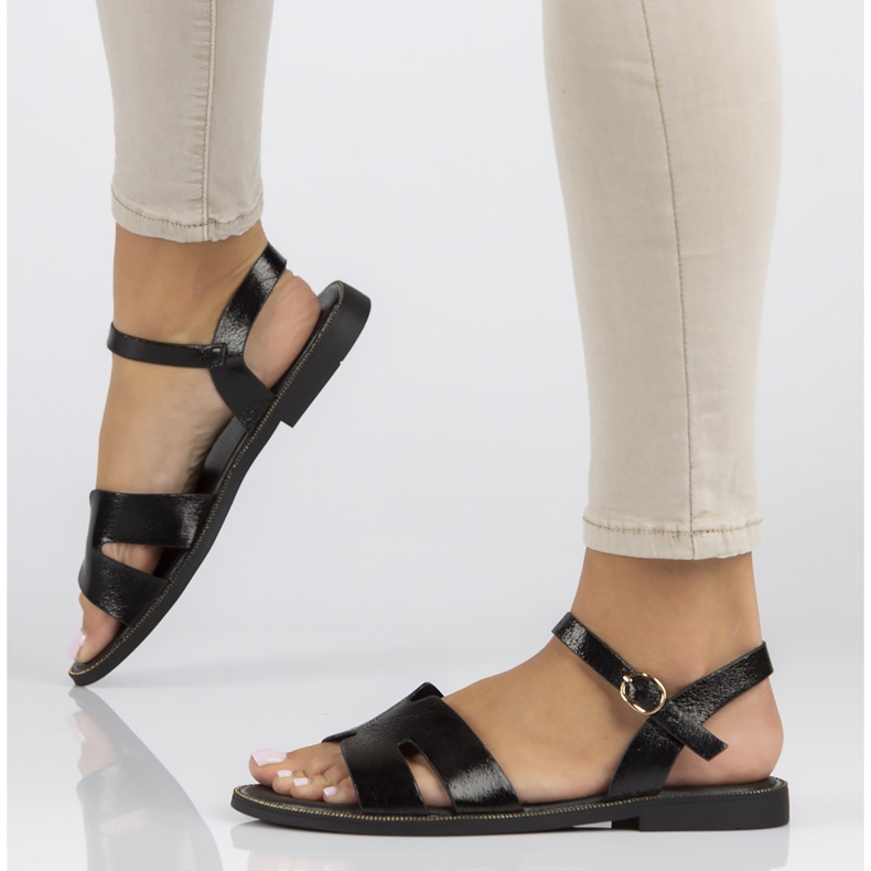 Filippo DS3702/22 Bk sandalias negras negro 1