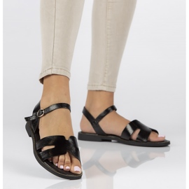 Filippo DS3702/22 Bk sandalias negras negro 5