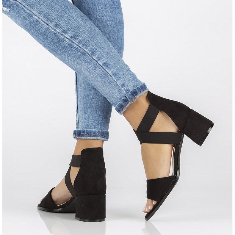 Filippo DS2093/22 Bk sandalias negras negro 1