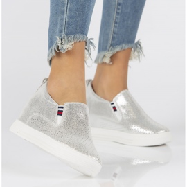 Zapatos de piel Filippo DP1356/22 Si plata 7