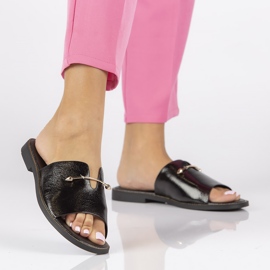 Pantuflas Filippo DK3700/22 Bk negro 7