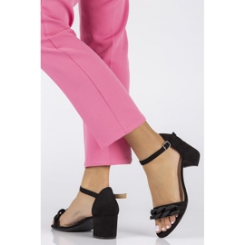 Filippo DS3708/22 Bk sandalias negras negro 1