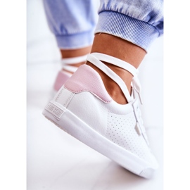 Zapatillas de Mujer Big Star HH274073 Blanco y Rosa 6