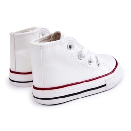 Deportivas Altas Infantiles Blanco Marney 3