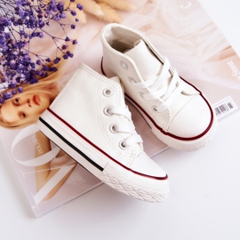 Deportivas Altas Infantiles Blanco Marney 4