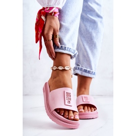 Pantuflas Mujer Big Star JJ274A303 Rosa rosado 1