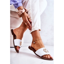 Zapatillas Mujer Piel Nicole 2735 Blanco 6