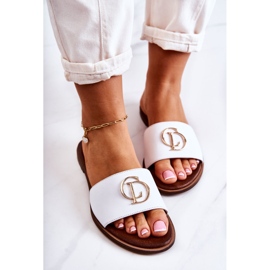 Zapatillas Mujer Piel Nicole 2735 Blanco 5