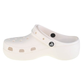 Chanclas Crocs Classic Platform Clog 206750-100 blanco 1