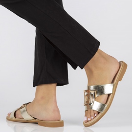 Filippo DK3703/22 Go zapatillas doradas dorado 1