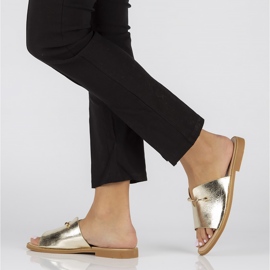 Filippo DK3700/22 Go zapatillas doradas dorado 1