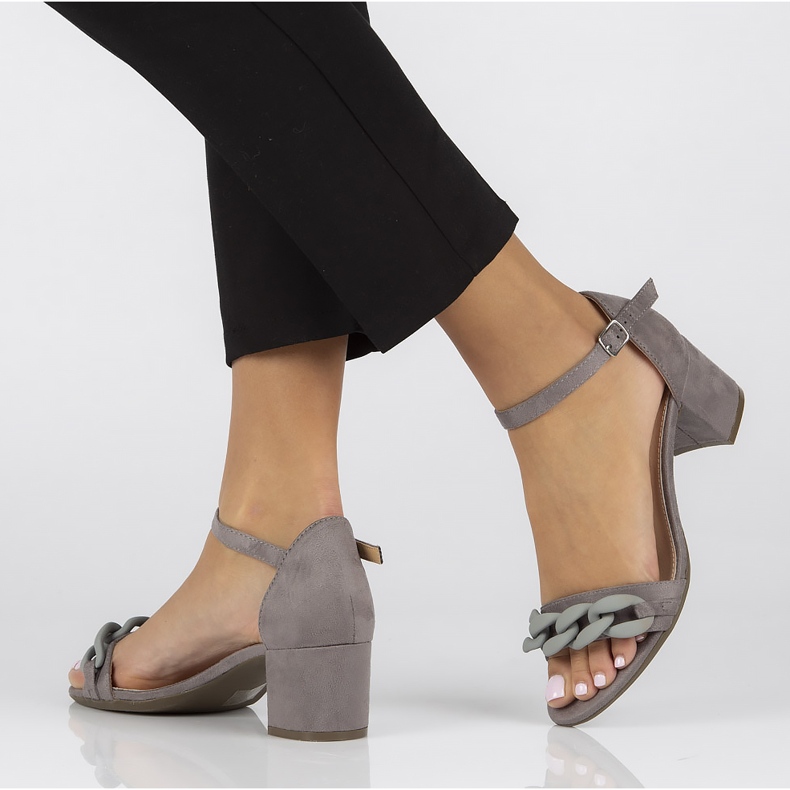 Sandalias Filippo DS3708 / 22 Gr gris 1