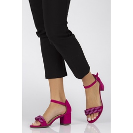 Sandalias Filippo DS3708/22 Fh fucsia rosado 6