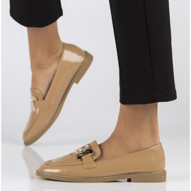 Mocasines Filippo 8038 camel beige 6