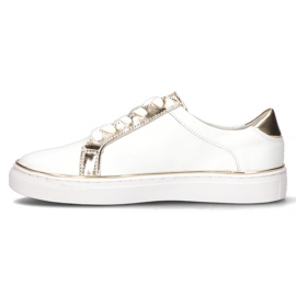 Deportivas de piel FILIPPO DP3617/22 Wh blanco 3