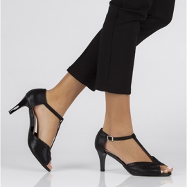 Filippo DS1360 / 22 Bk Sandalias negras negro 4