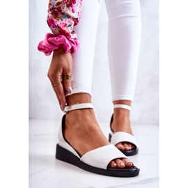 Vinceza Sandalias Clásicas De Mujer Con Hebilla White Merecer blanco 1 Vinceza Sandalias Clásicas De Mujer Con Hebilla White Merecer blanco 1