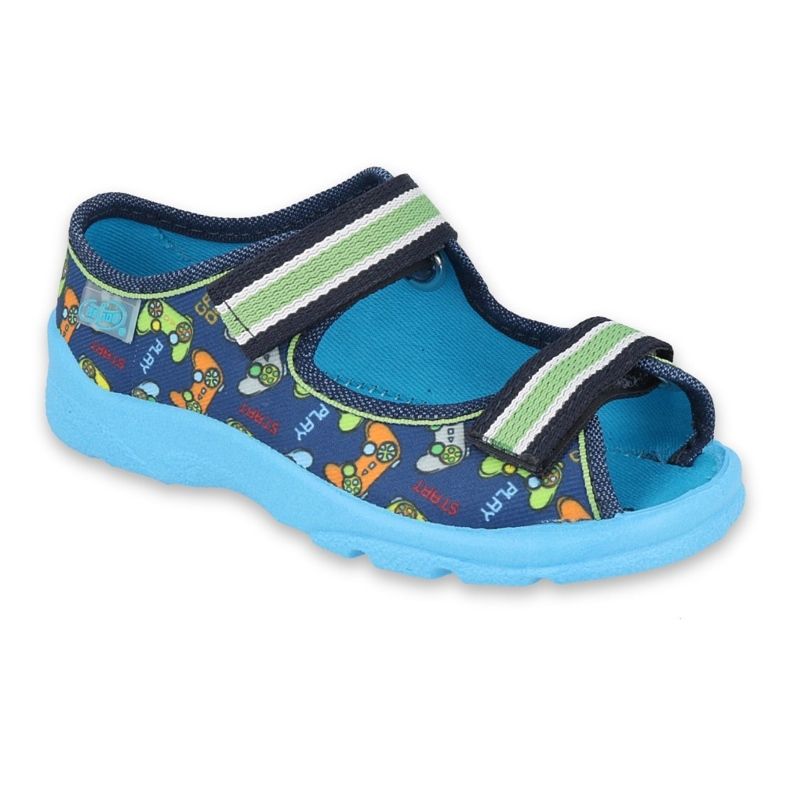 Zapatillas para niños de Befado 969x160 azul 4