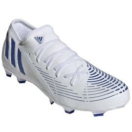 Botas de fútbol Adidas Predator Edge.3 L Fg M GW2279 blanco blanco 3