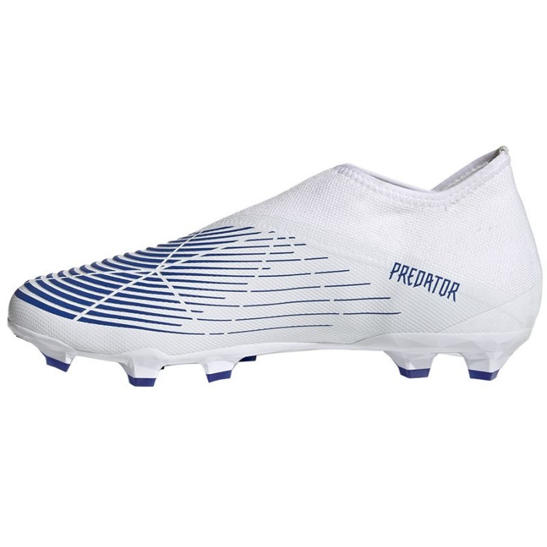 Adidas Predator Edge.3 Ll Fg M GW2277 botas de fútbol blanco blanco 1