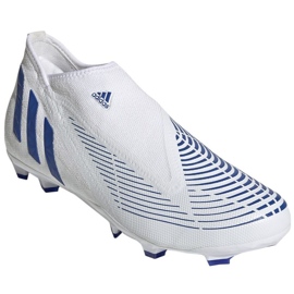 Adidas Predator Edge.3 Ll Fg M GW2277 botas de fútbol blanco blanco 3