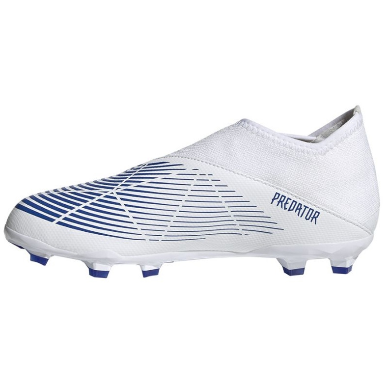 Adidas Predator Edge.3 Ll Fg Jr GX5208 botas de fútbol blanco blanco 1