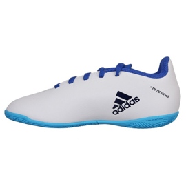 Botas de fútbol Adidas X Speedflow.4 In Jr GW7527 blanco blanco 1