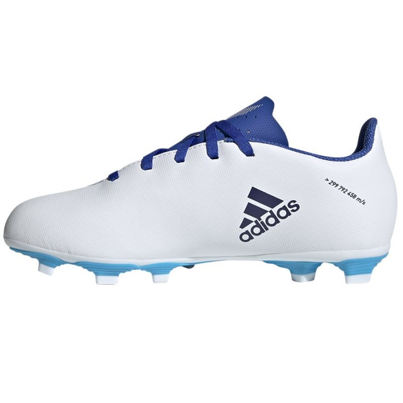 Botas de fútbol Adidas X Speedflow.4 FxG Jr GW7519 multicolor blanco 1