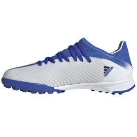 Botas de fútbol Adidas X Speedflow.3 Tf Jr GW7514 multicolor blanco 1