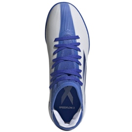 Botas de fútbol Adidas X Speedflow.3 Tf Jr GW7514 multicolor blanco 2