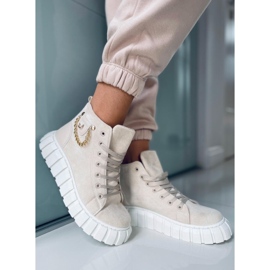 Zapatillas tobilleras Iggy Beige 1 Zapatillas tobilleras Iggy Beige 1