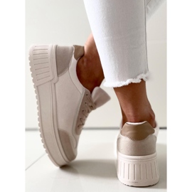Deportivas de suela alta de Santi Beige 5