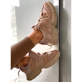 Zapatillas Kaki Zeny beige 5