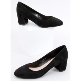 Salón tacones bajos Phoebe Negro 5