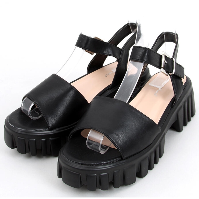 Sandalias de suela alta Dianne Black negro 2