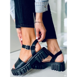 Sandalias de suela alta Dianne Black negro 3