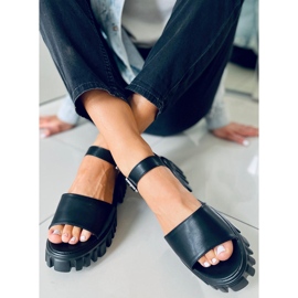 Sandalias de suela alta Dianne Black negro 4