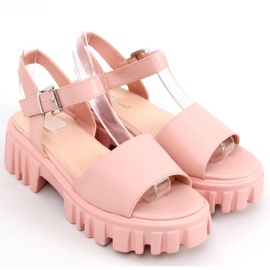 Sandalias de suela alta Dianne Pink rosa 2