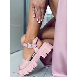 Sandalias de suela alta Dianne Pink rosado 5